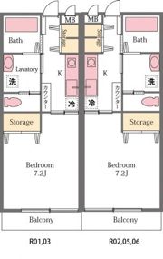 アウローラの間取り画像