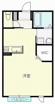 ベルハートの間取り画像