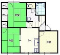 フレグランスかとうAの間取り画像