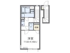 クレイノHANABIの間取り画像