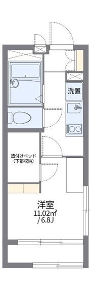 レオパレスALEGREの間取り画像