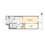 グランカーサ千駄木の間取り画像