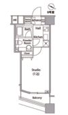 ファーストリアルタワー新宿の間取り画像