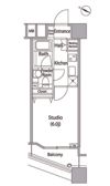 ファーストリアルタワー新宿の間取り画像