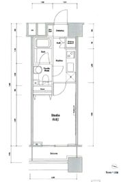 ファーストリアルタワー新宿の間取り画像