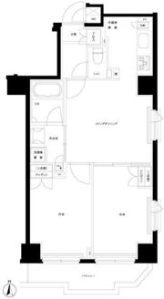 ルーブル両国弐番館の間取り画像