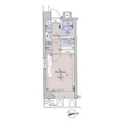 ブライズ新宿中井の間取り画像