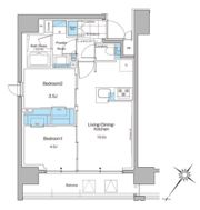 ルフォンプログレ西大井プレミアの間取り画像