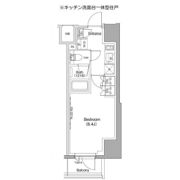 ザ・パークハビオ五反田の間取り画像