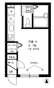 プリムローズの間取り画像