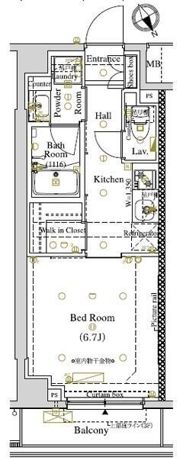 ARKMARK東大井の間取り画像