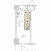 エスタート品川戸越Ⅱの間取り画像