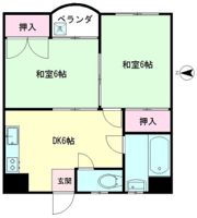 メゾン岡本の間取り画像