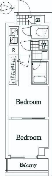 ラフィスタ蒲田南Ⅱの間取り画像