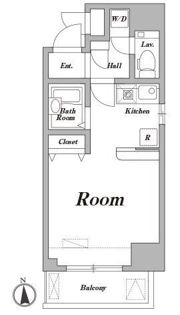 レジディア大井町の間取り画像