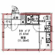 TRIBECA三軒茶屋の間取り画像