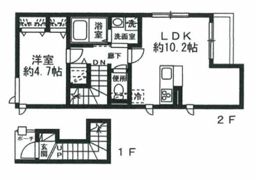 プランドール恵比寿の間取り画像
