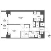 コンフォリア秋葉原ノースの間取り画像