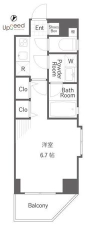 AXASXEBEC秋葉原の間取り画像