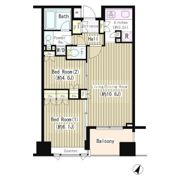 コクヨーレ日本橋の間取り画像