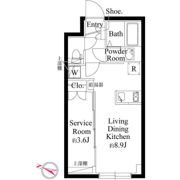 タスキsmart西大井の間取り画像
