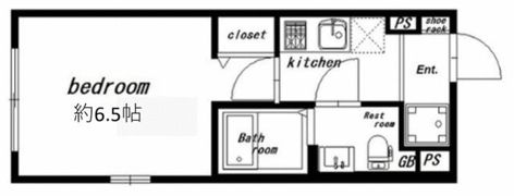 ハーモニーグラシア武蔵小山の間取り画像