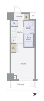 クレアシオン馬込の間取り画像