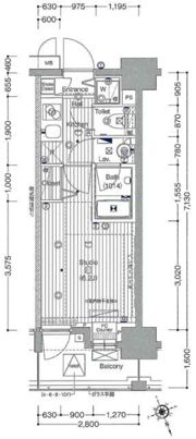 ガーラ・ヴィスタ大井仙台坂の間取り画像
