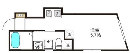 トライベッカ武蔵小山の間取り画像