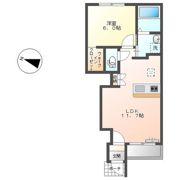 ブルースターの間取り画像