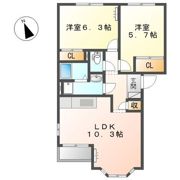 パークヒルズの間取り画像