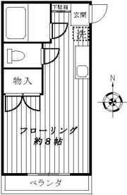 松井アパートの間取り画像