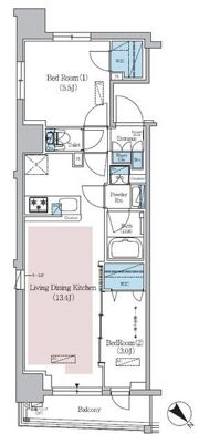 アーバネックス日本橋横山町の間取り画像
