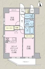 ザ・オベリスクイマドの間取り画像