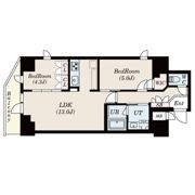 S-RESIDENCE駒沢大学駅前の間取り画像