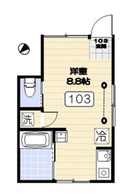 Blanc Couleurの間取り画像