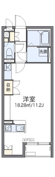レオネクストオールリバーの間取り画像