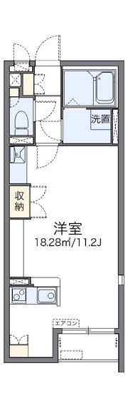 レオネクストオールリバーの間取り画像