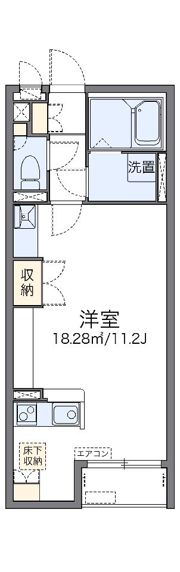 レオネクストオールリバーの間取り画像