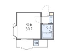 レオパレス大宮第1の間取り画像