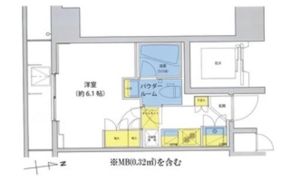 アジールコート北品川の間取り画像