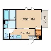 ディアコートの間取り画像