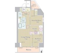 ヴェルデュール高田馬場の間取り画像