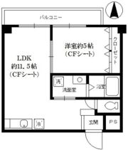 ホームズ東中野の間取り画像