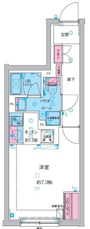 GENOVIA池袋の間取り画像