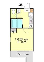 フェリス新子安の間取り画像