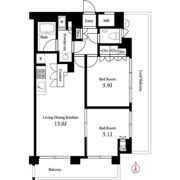 イプセ蒲田WESTの間取り画像