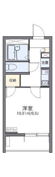 レオネクストルーチェの間取り画像