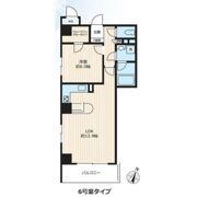 メトロフロント神田の間取り画像