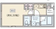 ReveResidence初台の間取り画像